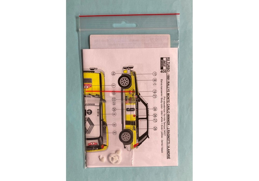 Transkit Renault 5 Turbo Elf - Monte Carlo Rally & Lombard RAC Rally 1981