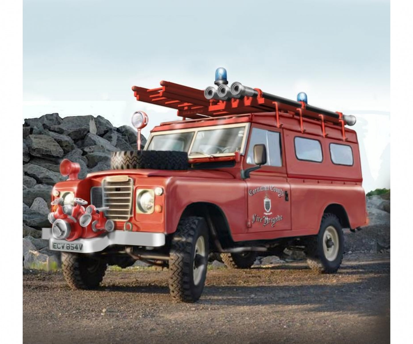 Land Rover Fire Truck