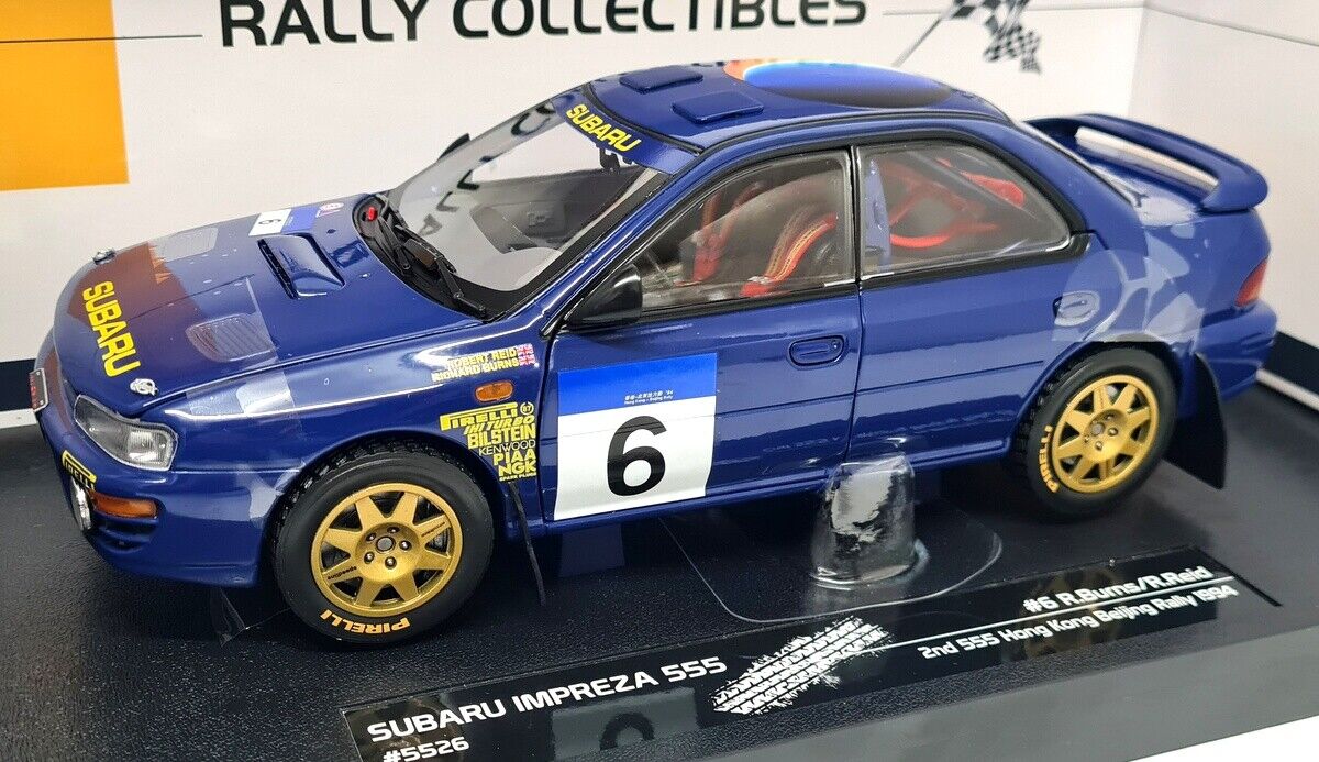 SUBARU IMPREZA 555 - WINNER HONG KONG-BEIJING RALLY 1994
