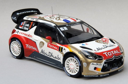 DECALS CITROEN DS3 WRC ABU DHABI - RALLY MONTE CARLO 2014