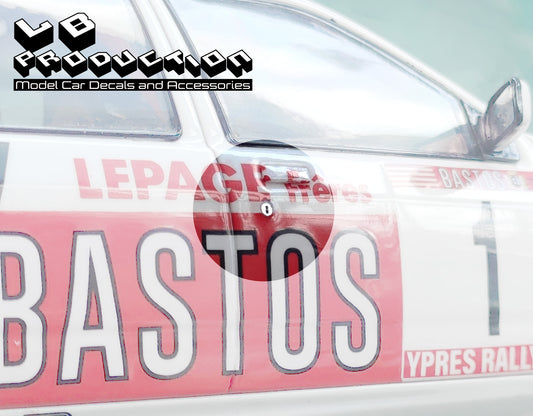 CHROME RIVET DECAL SETS