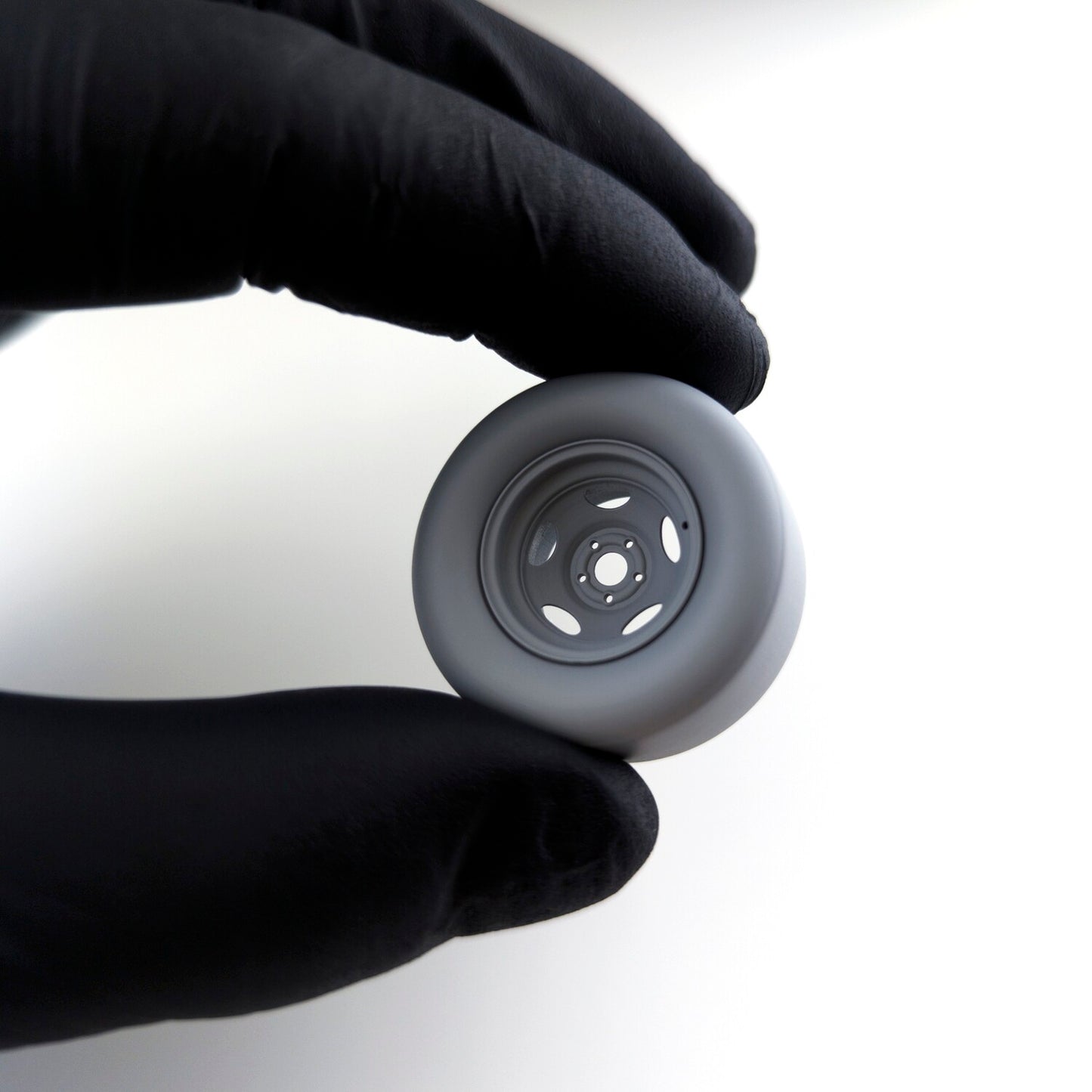 WHEELS - NASCAR TYPE - TIRES + 5-SPOKE RIMS