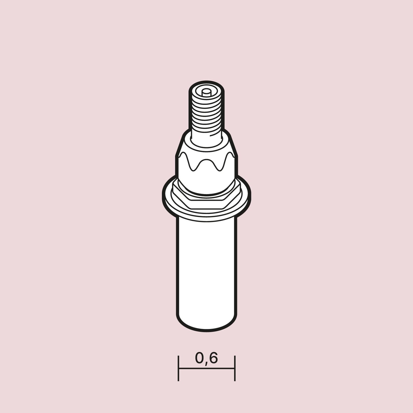 TIRE VALVES - NASCAR - TYPE V.1