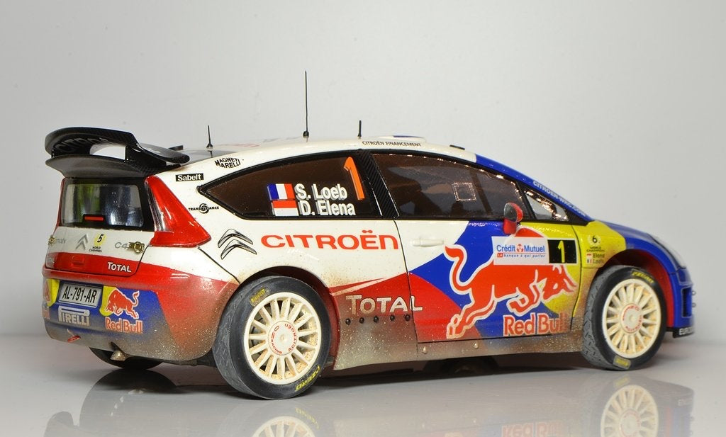 CITROEN C4 WRC RED BULL - ALSACE FRANCE RALLY 2010