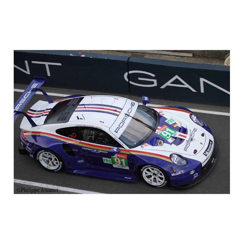 Kit JPS monté - Porsche 991 RSR - Le Mans 2018 - n°91 - ref Kit JPS monté - Porsche 991 RSR - Le Mans 2018 - n°91 - ref