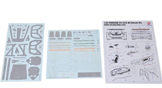 Decal Set Porsche 911 GT3 Rs - set B