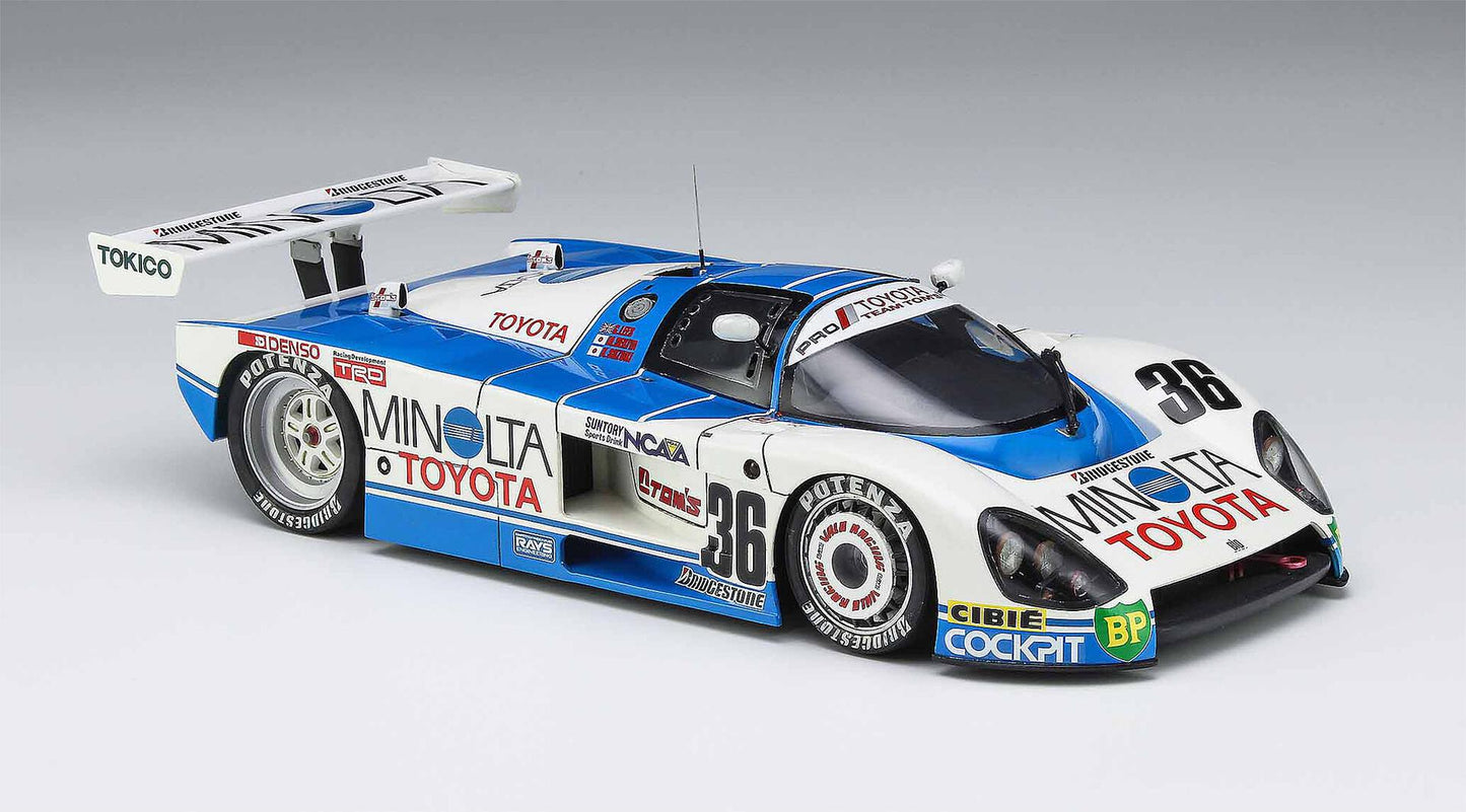 Toyota 88C Group C sponsored by Minolta - 24 Hours Le Mans 1988