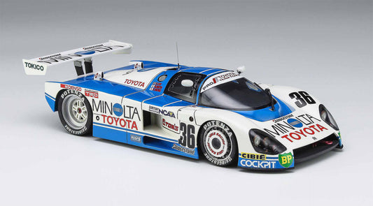 Toyota 88C Group C sponsored by Minolta - 24 Hours Le Mans 1988