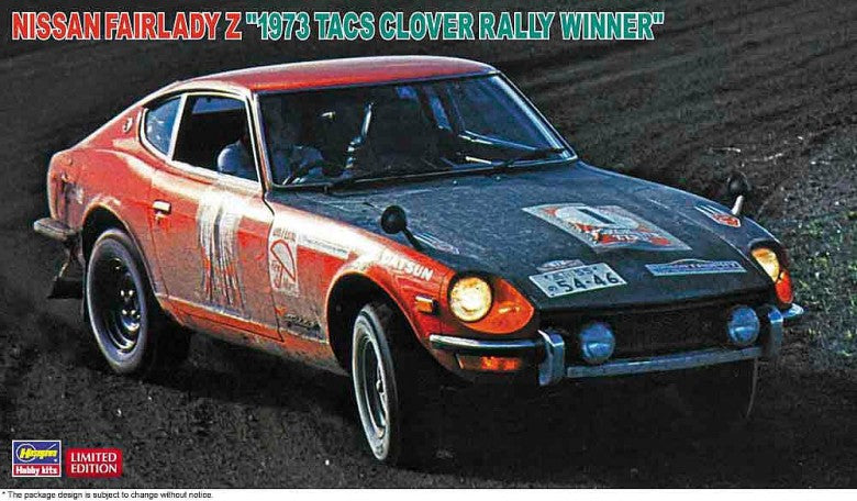 Nissan Fairlady Z 1973 TACS Clover Rally Winner