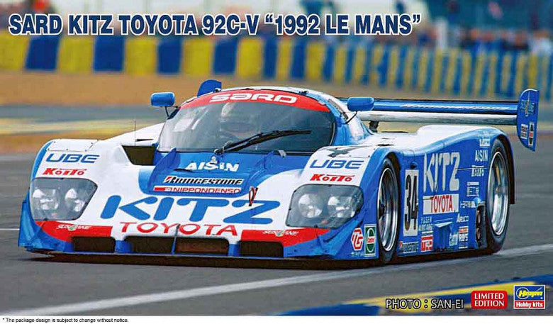 Toyota 92C-V Toyota Sard Team - Kitz - 24 Hours Le Mans 1992