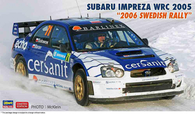 Subaru Impreza WRC 2005 - Cersanit - Svezia Sweden Rally 2006