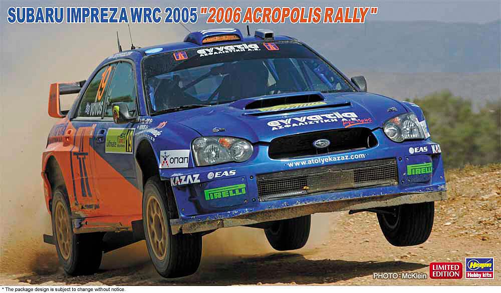 Subaru Impreza Wrc 2005 - 2006 Acropolis Rally – DModelkits