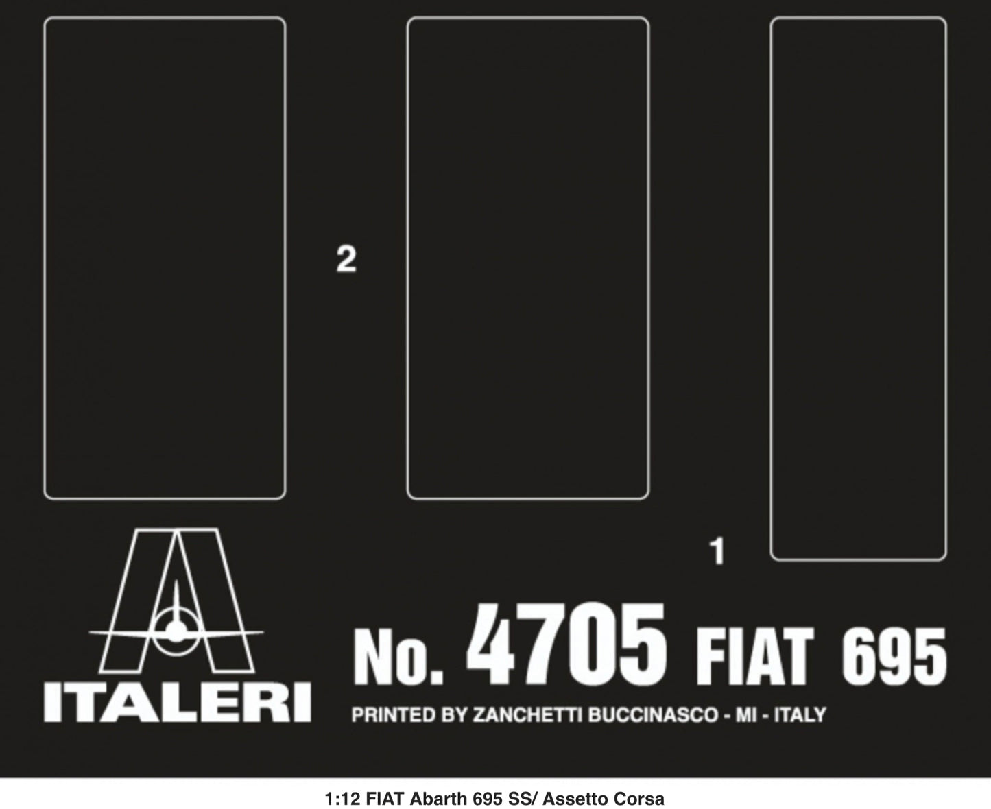 FIAT ABARTH 695 SS ASSETO CORSA