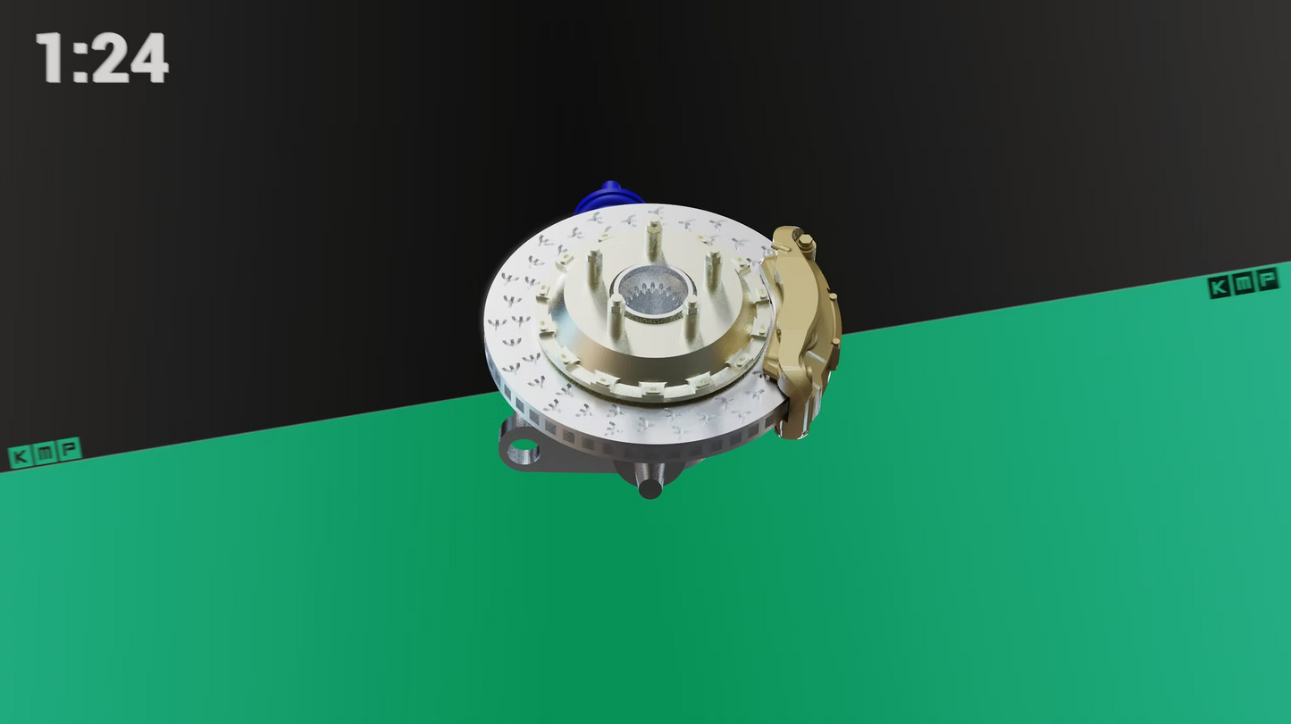 Toyota Yaris Rally1 Hybrid tarmac set 1/24 for BELKITS