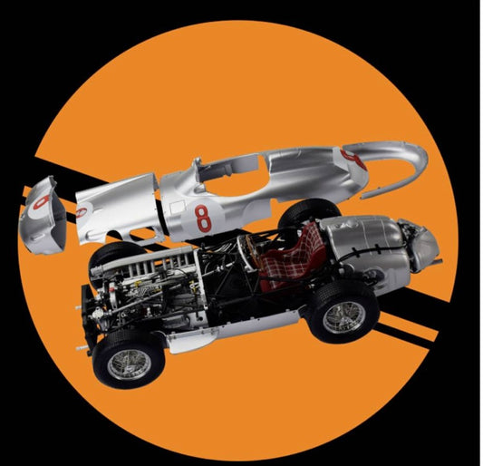 MERCEDES W193 - FANGIO - F1 1955 - SCALE 1/8