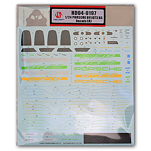 Decal Set Porsche 911 GT3 Rs - set A