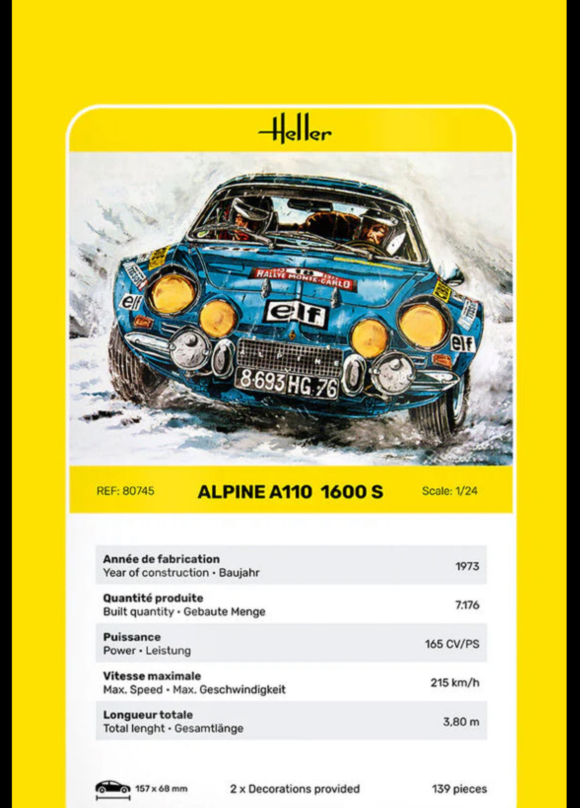 Alpine Renault A110 1600 S - 1973