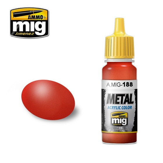 ROUGE MÉTALLISÉ -17 ML