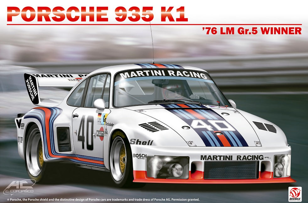 Porsche 935 Racing Porsche System Team Martini - 24 Hours Le Mans 1976