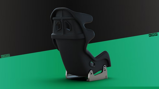 PORSCHE 911 GT3 LM RACING SEAT 1:24