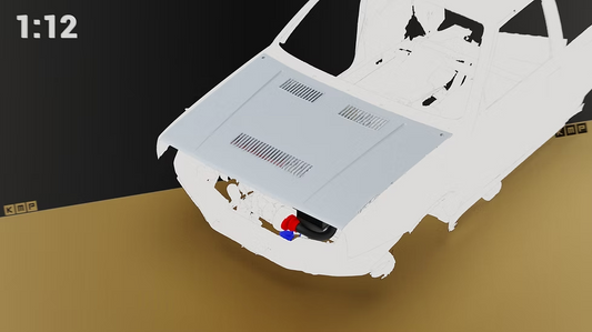LANCIA DELTA HF 8v CONVERSION TRANSKIT 1:12