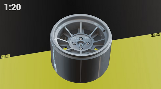 FIAT 131 ABARTH OLIO FIAT RIMS 1:20