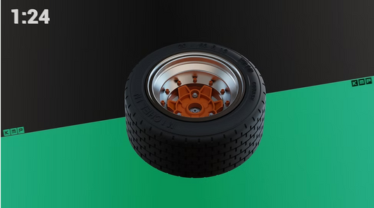 Alpine A110 gr4 wheels 1:24