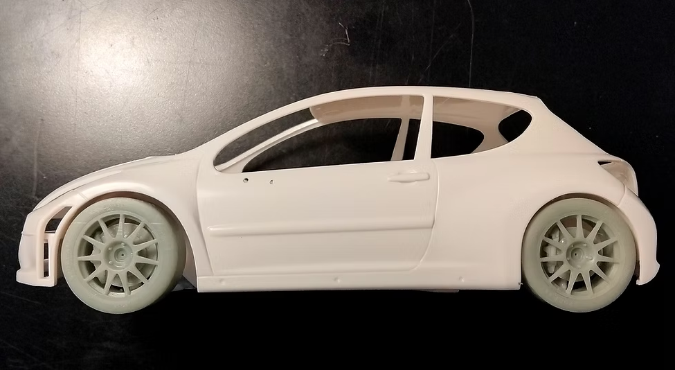 Peugeot 207 S2000 Speedline 2021 tarmac rims 1/24