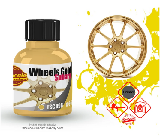 Subaru Wheels Gold