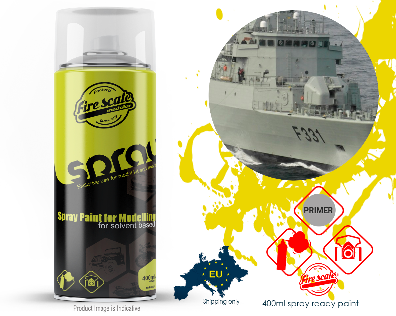 Portuguese Navy Grey 400ml