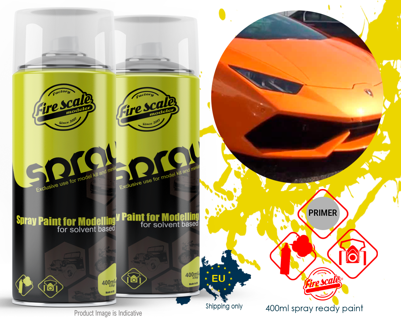 Arancio Borealis Lamborghini 400ml