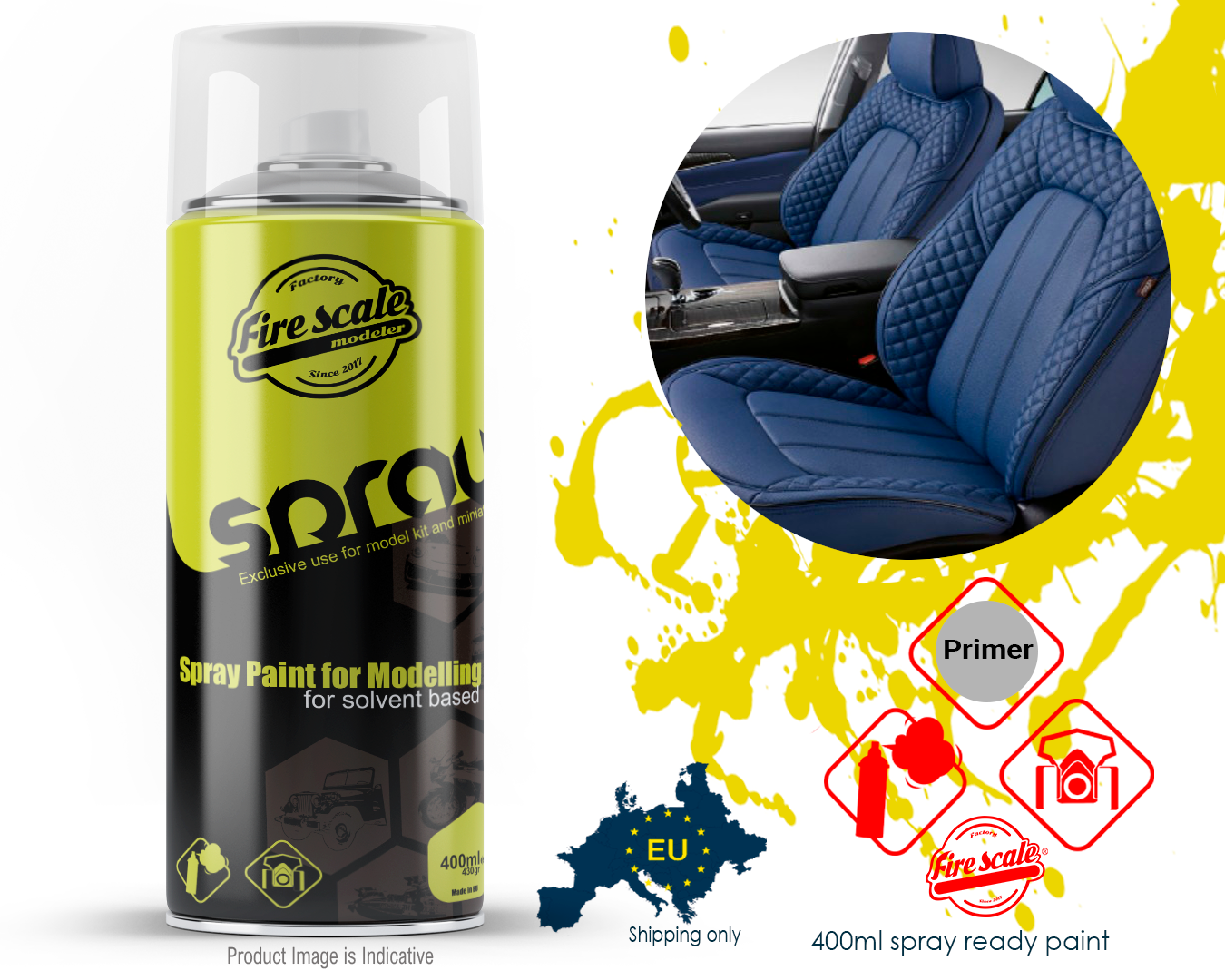 Blue Leather Design 400ml