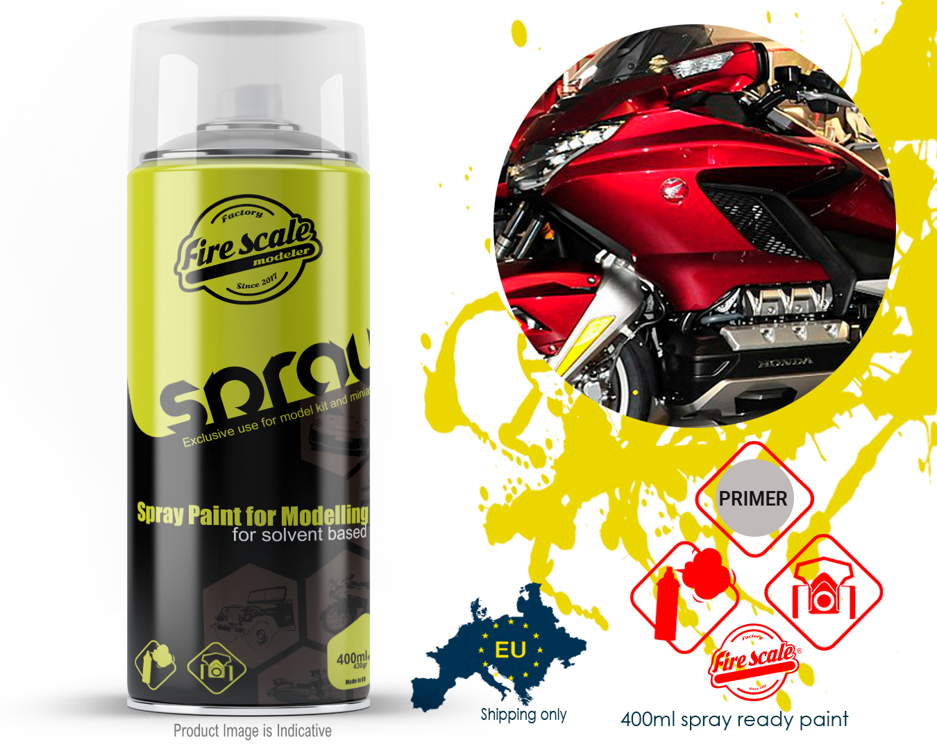 Honda Gold Wing Red 400ml