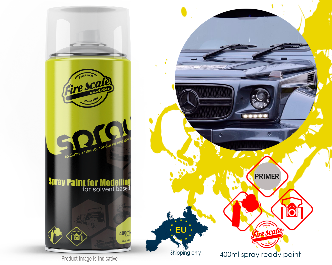 Onyx Grey Mercedes 400ml