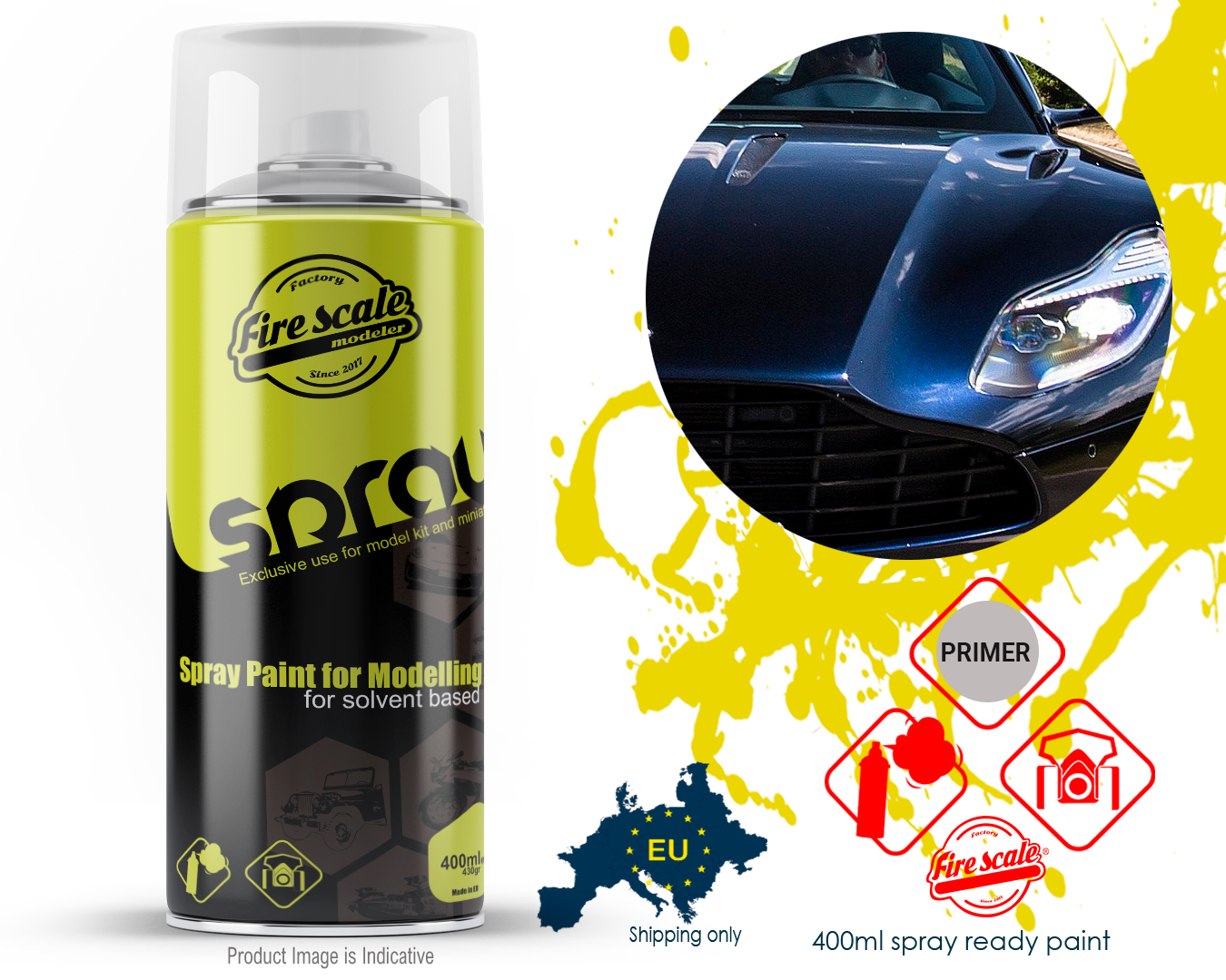 Ultramarine Black Aston Martin 400ml