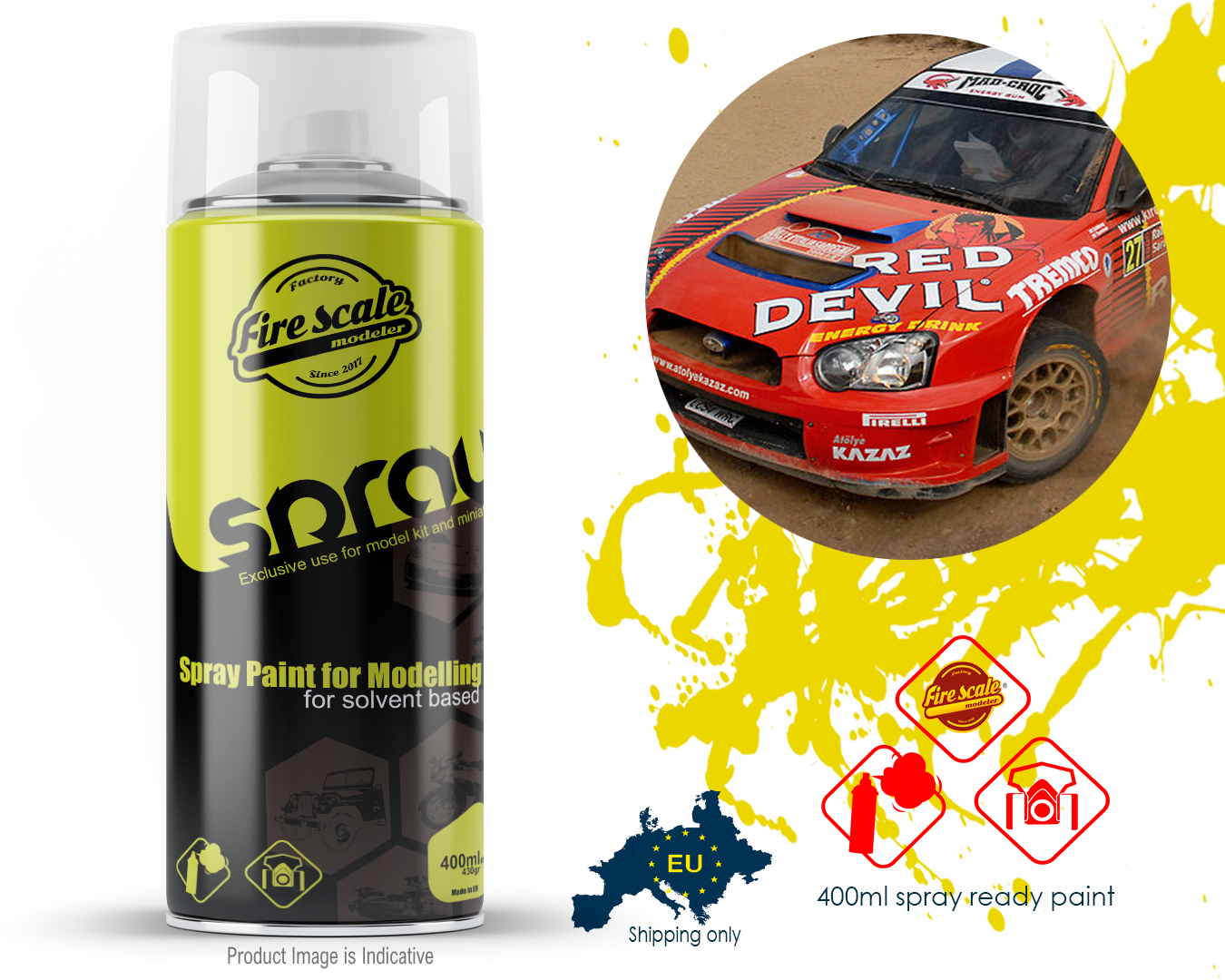 Subaru Impreza WRC 2005 - Red Devil 2006 400ml