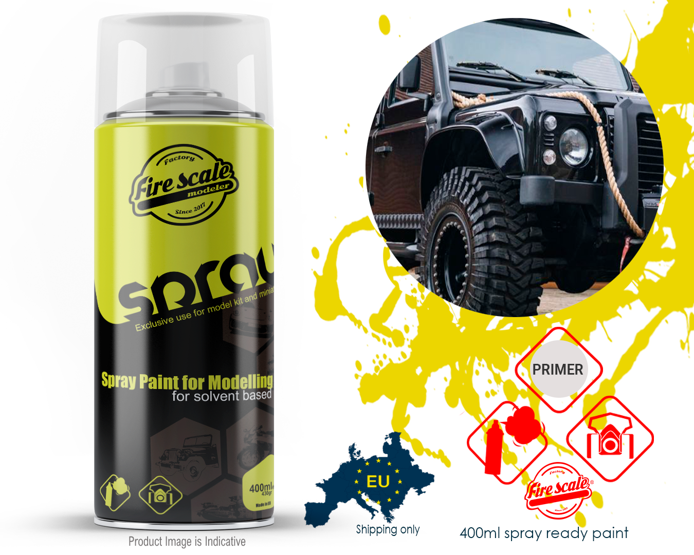 Spectre Land Rover Defender Colors 400ml