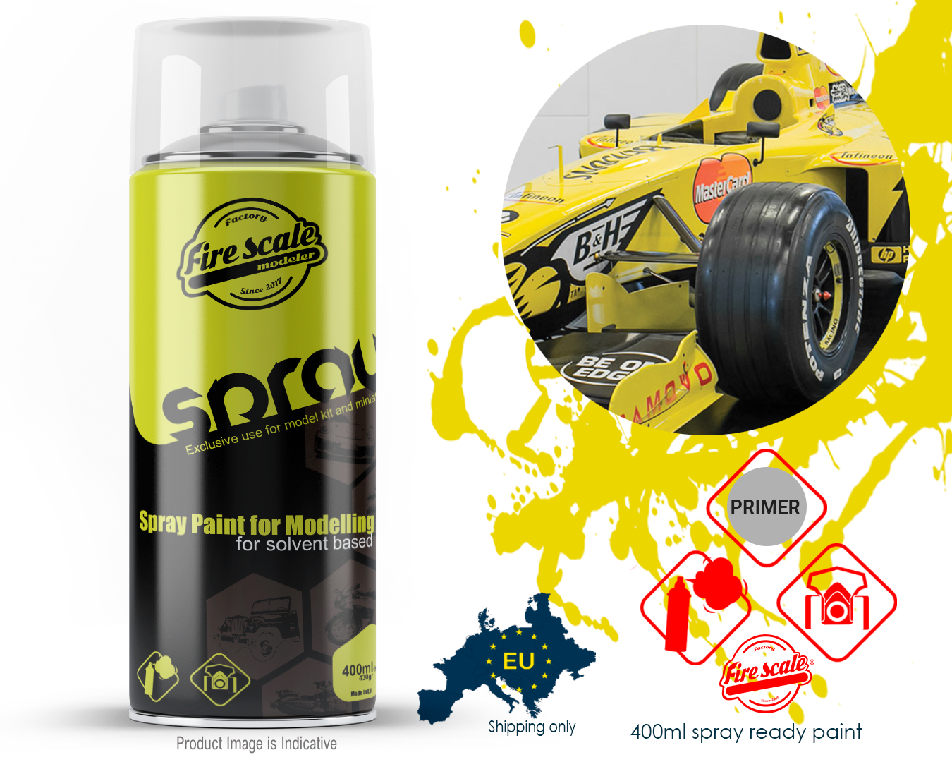 Jordan 197/198/199 Yellow 400ml