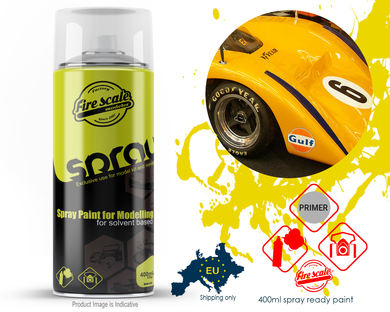 McLAREN M8B Orange 400ml