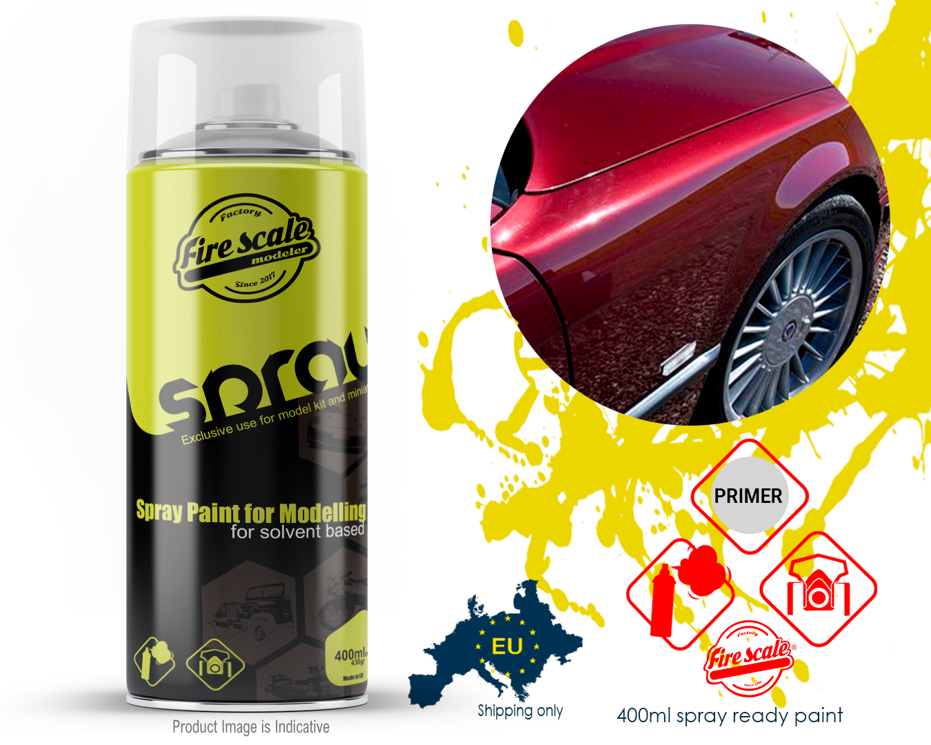 Calypso Red BMW 400ml