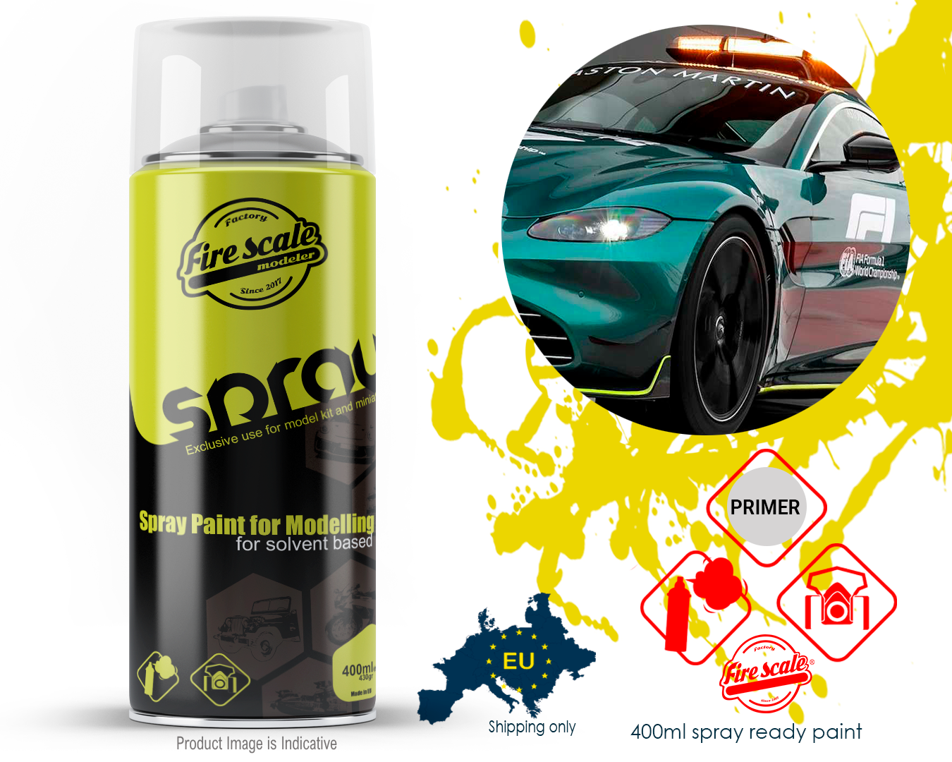 Racing Green Aston Martin 400ml