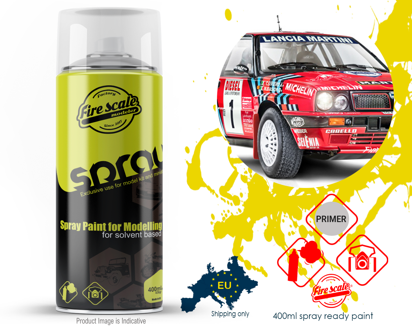 Sanremo Red Lancia Delta HF 400ml