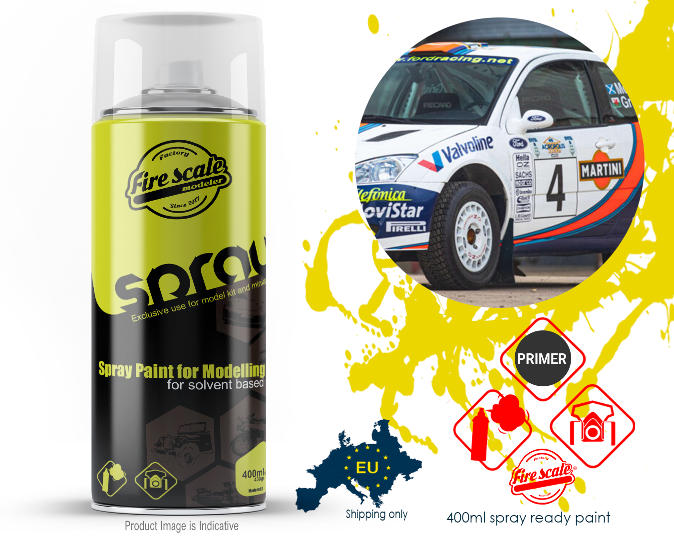 Ford Focus RS WRC Colin McRae 2000 400ml