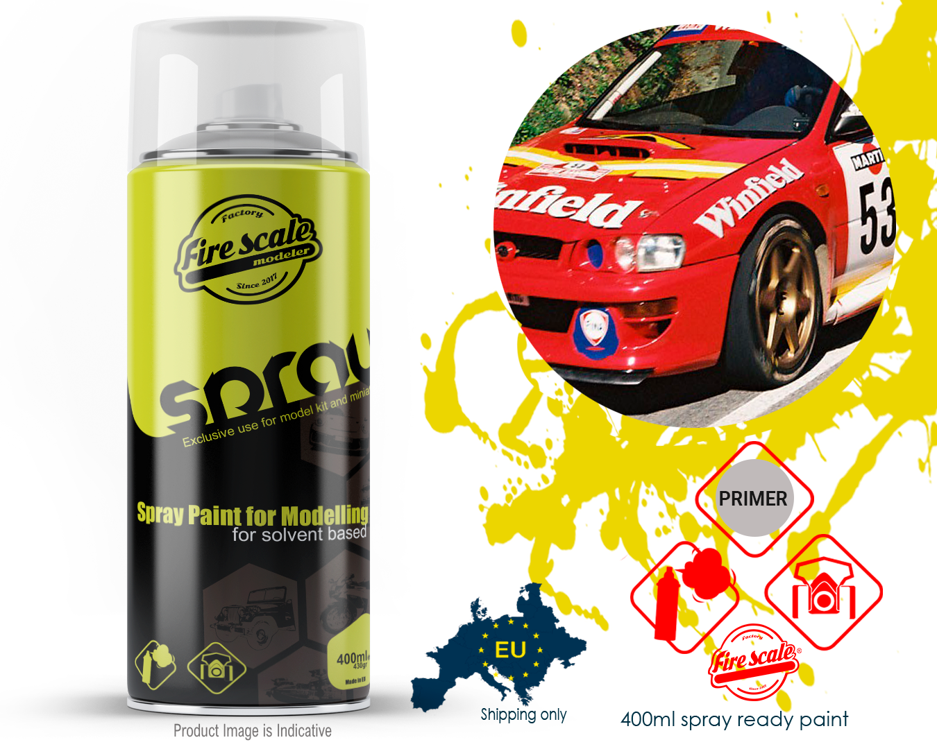 Subaru Impreza S5 WRC '97 Elst Jean-François 400ml