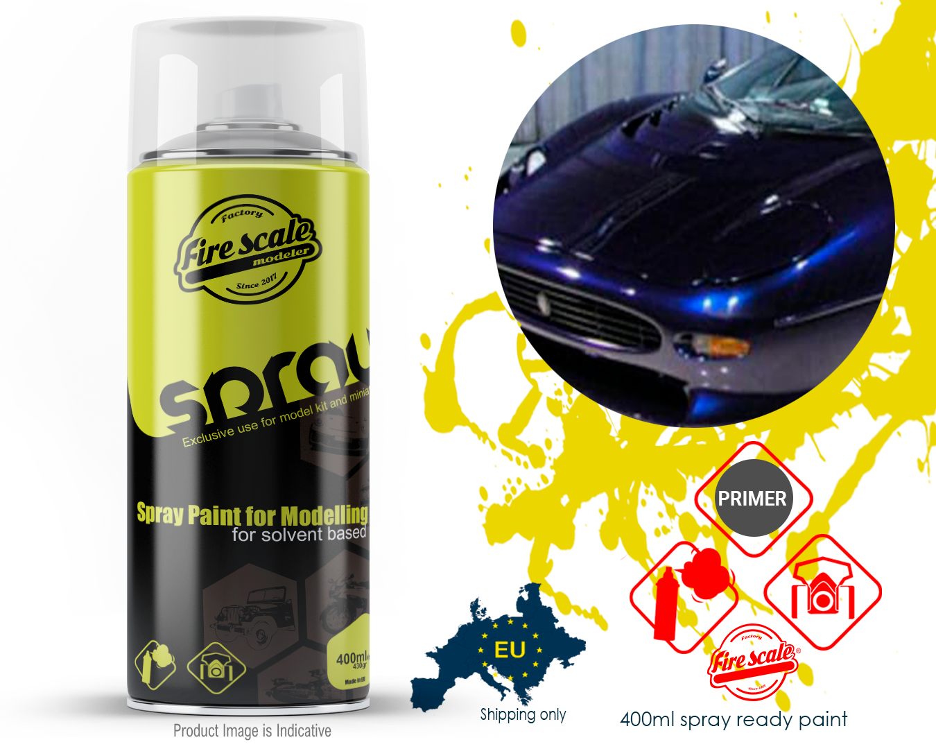 LeMans Blue Jaguar XJ220 400ml