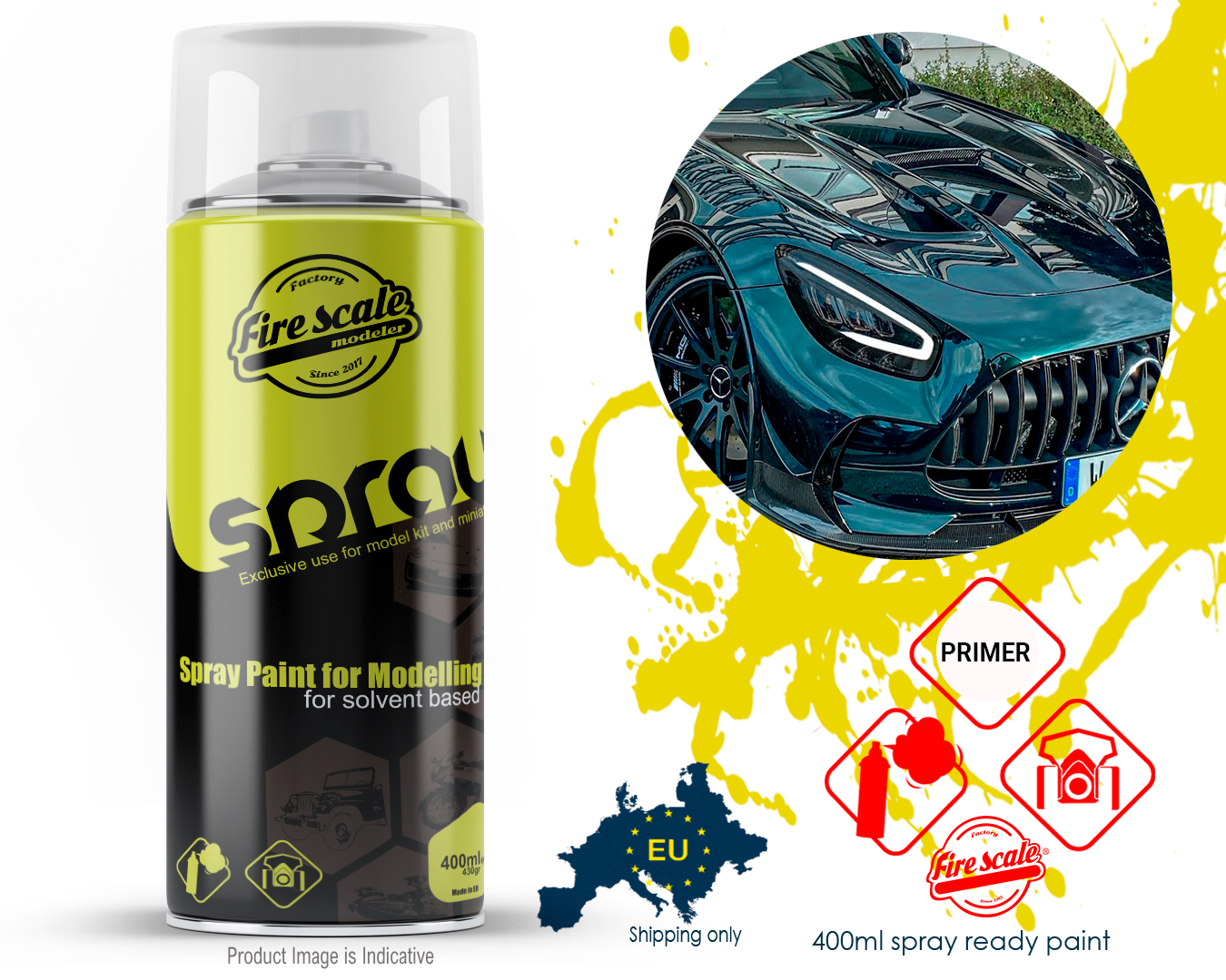 Emerald Green Mercedes 400ml