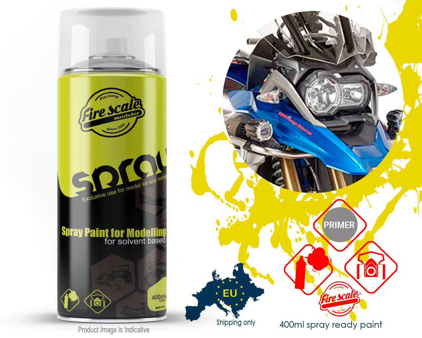 Lupin Blue BMW Motorcycles 400ml