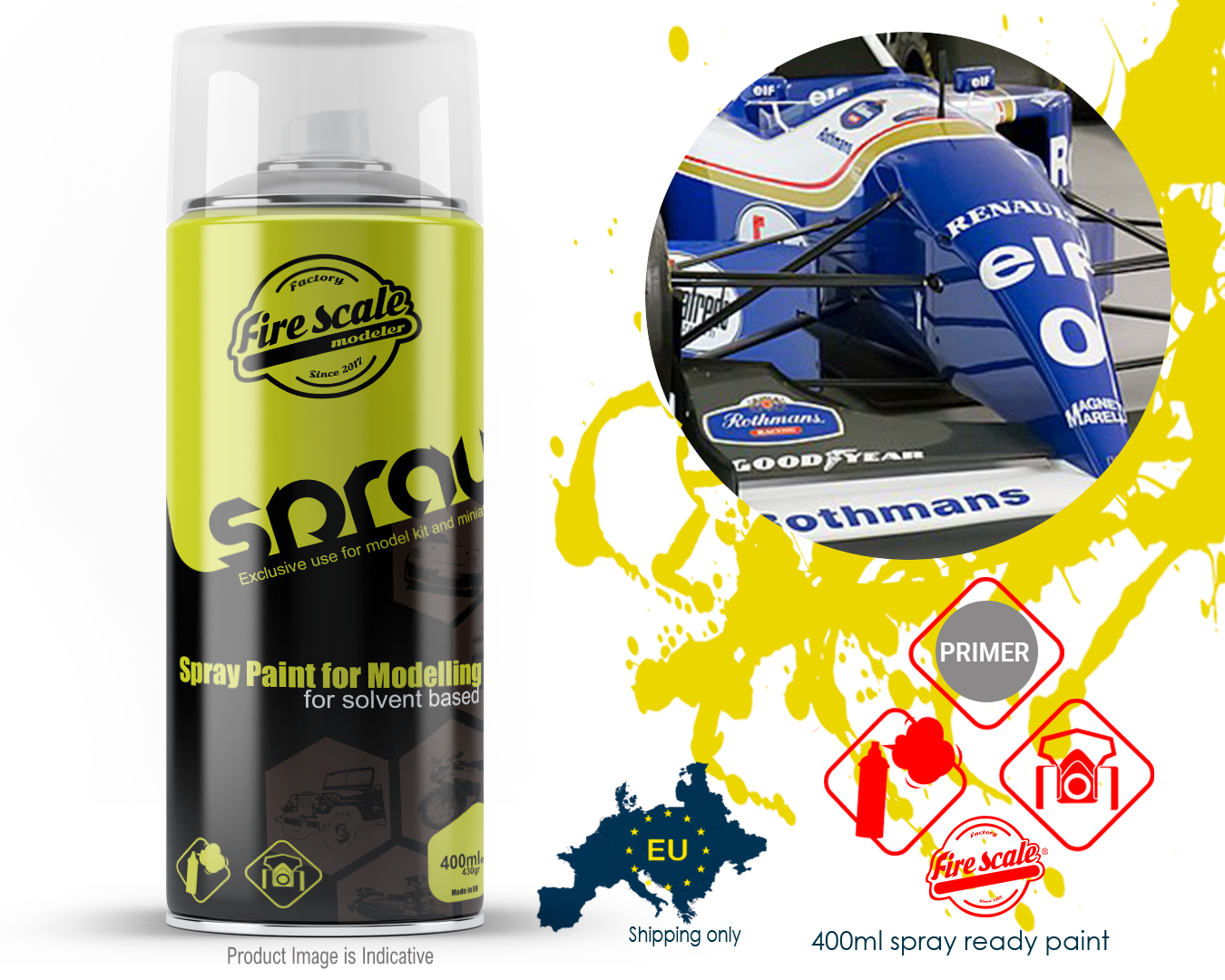 Williams FW16 Rothmans White 400ml