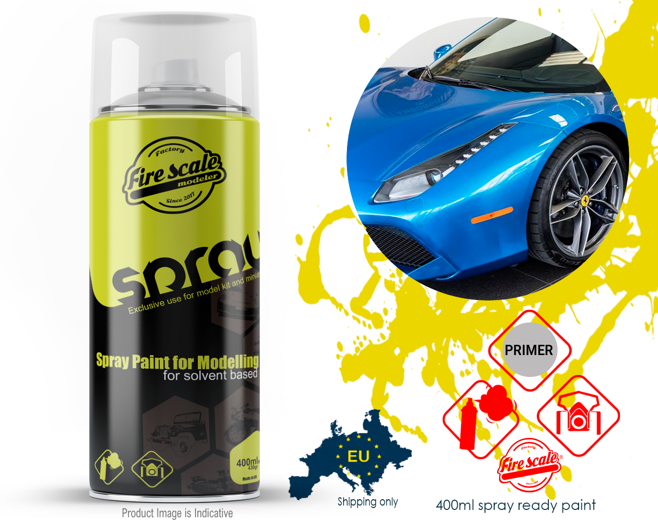 Blu Corsa Ferrari 400ml