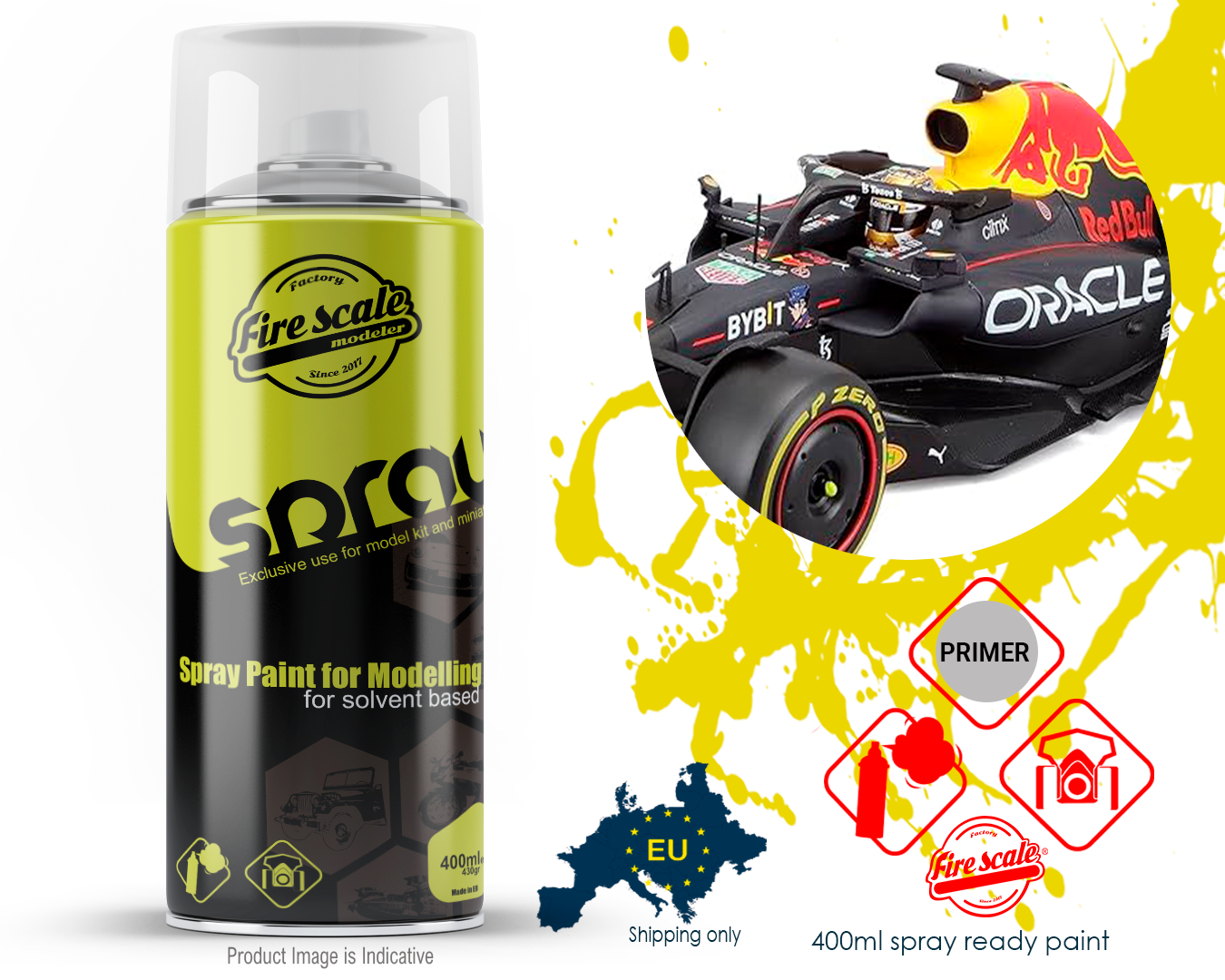 Red Bull RB18 F1 - Matte Blue 400ml